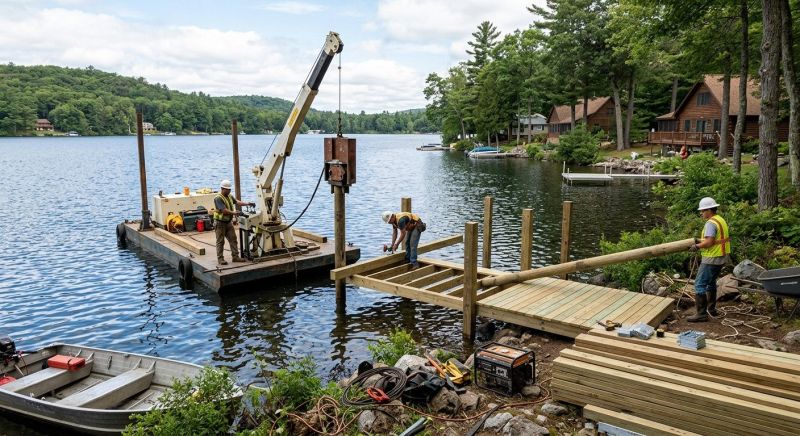 Boat Dock Installation in Denver County, CO