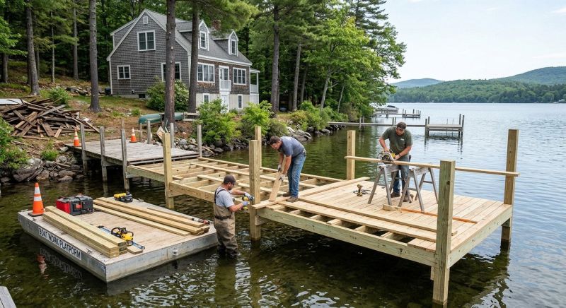 Boat Dock Construction in Roswell, GA