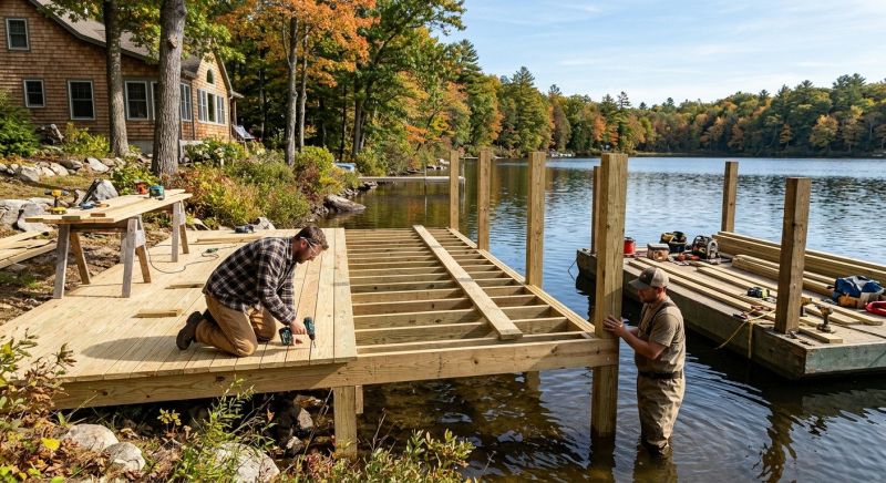 Boat Dock Installation in Roswell, GA