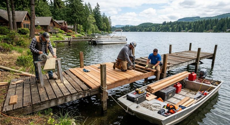 Boat Dock Maintenance in Overland Park, KS