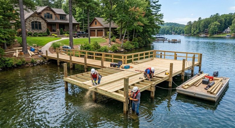 Dock Construction in Roswell, GA