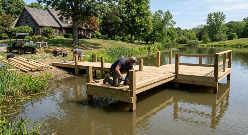 Dock Replacement in Alpharetta, GA