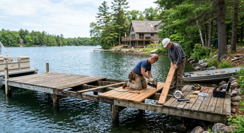 Dock Wood Replacement in Kansas City, KS