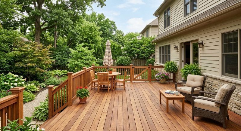 Hardwood Deck Installation in Norwalk, CT