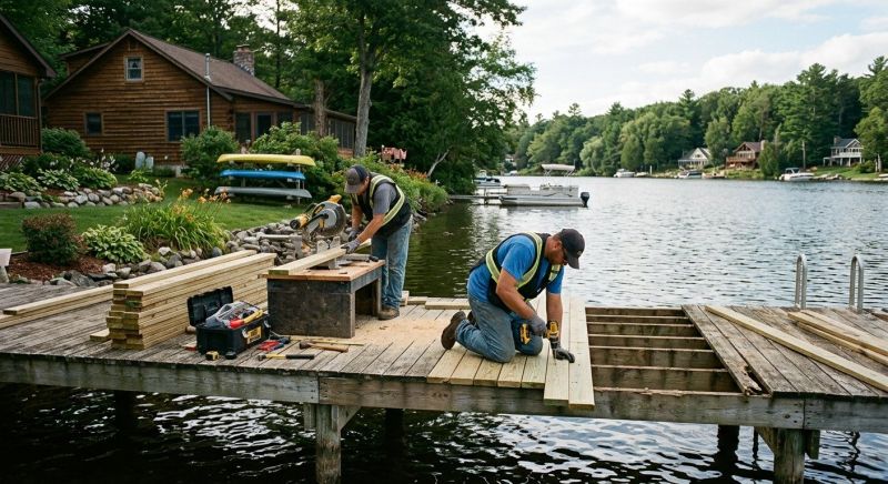 Water Dock Repair in Alpharetta, GA